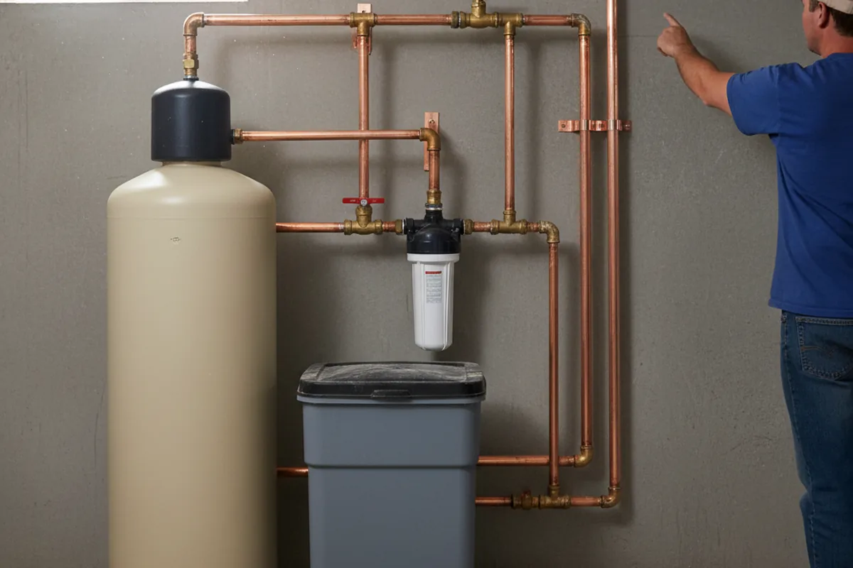 Whole-house water treatment system installed in Middletown